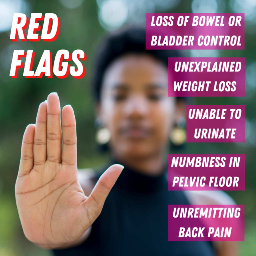 Red Flags In Pregnancy Vitality Physiotherapy
